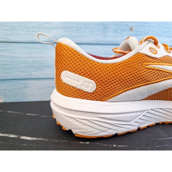 Brooks Men\'s Revel 6 Running Shoes Size 12.5 Orange and White Athletic Sneakers main image 5